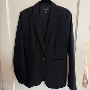 Black Ann Taylor Suit Jacket Size 2 Tall